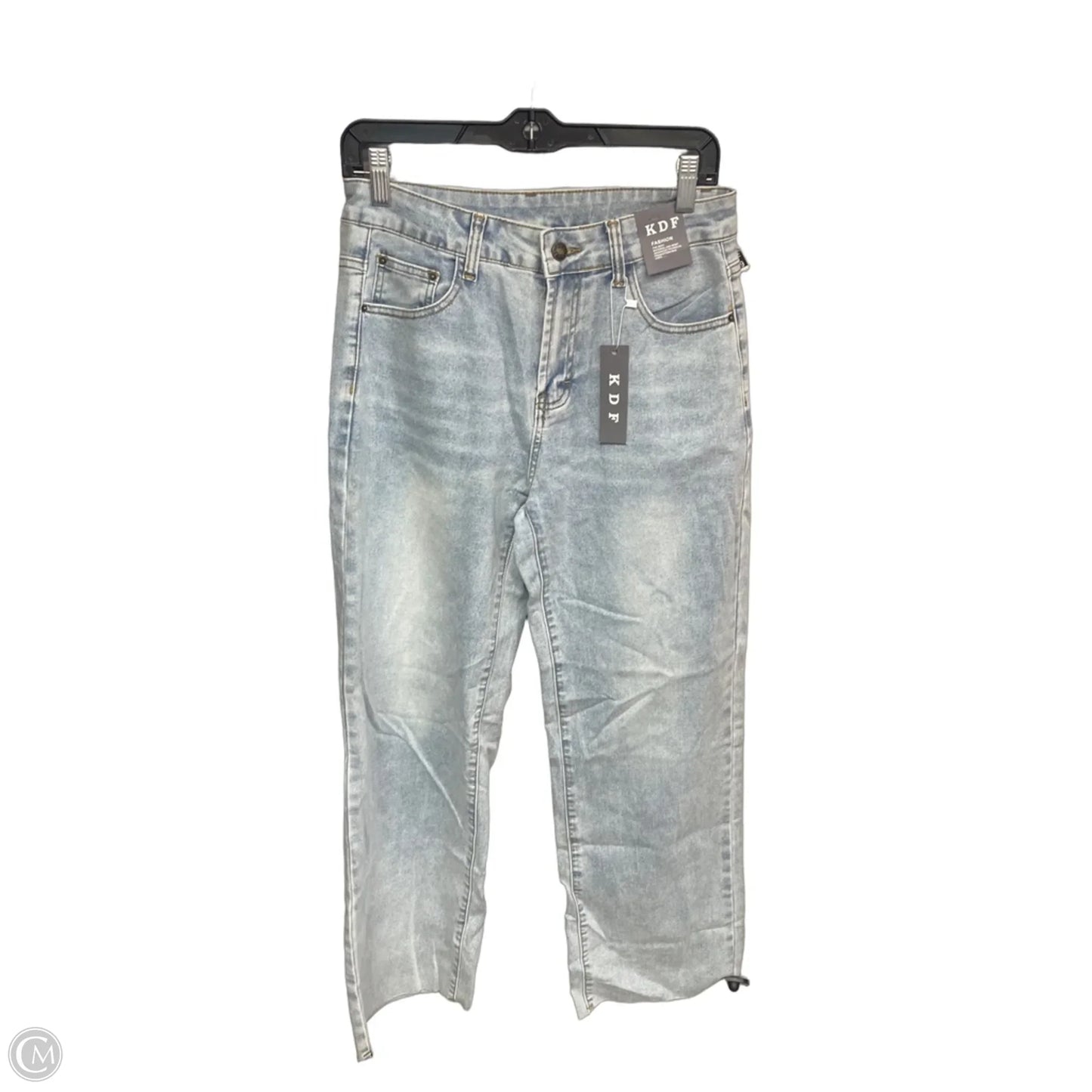 Jeans Straight By Clothes Mentor In Blue Denim, Size: 4