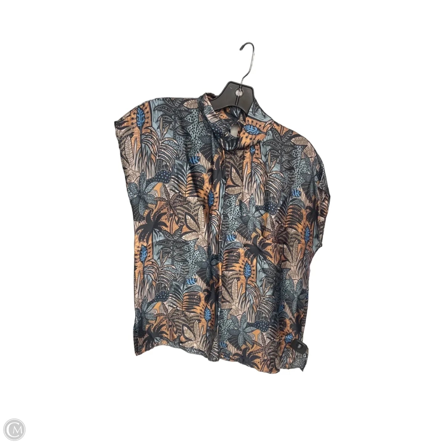 Top Short Sleeve By Clothes Mentor In Floral Print, Size: S