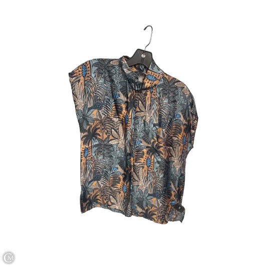 Top Short Sleeve By Clothes Mentor In Floral Print, Size: S