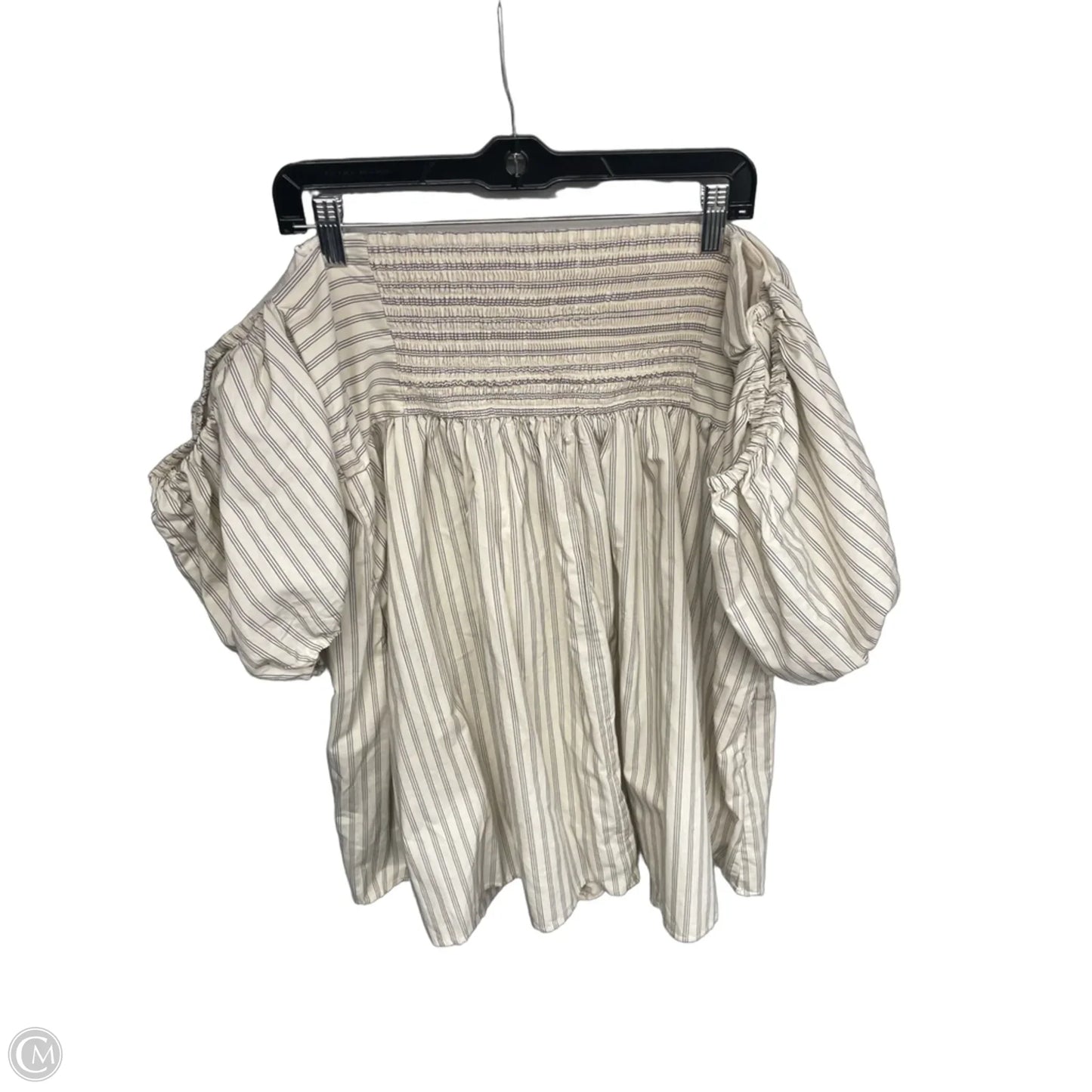 Dress Casual Short By Abercrombie And Fitch In Black & Cream, Size: Xxl