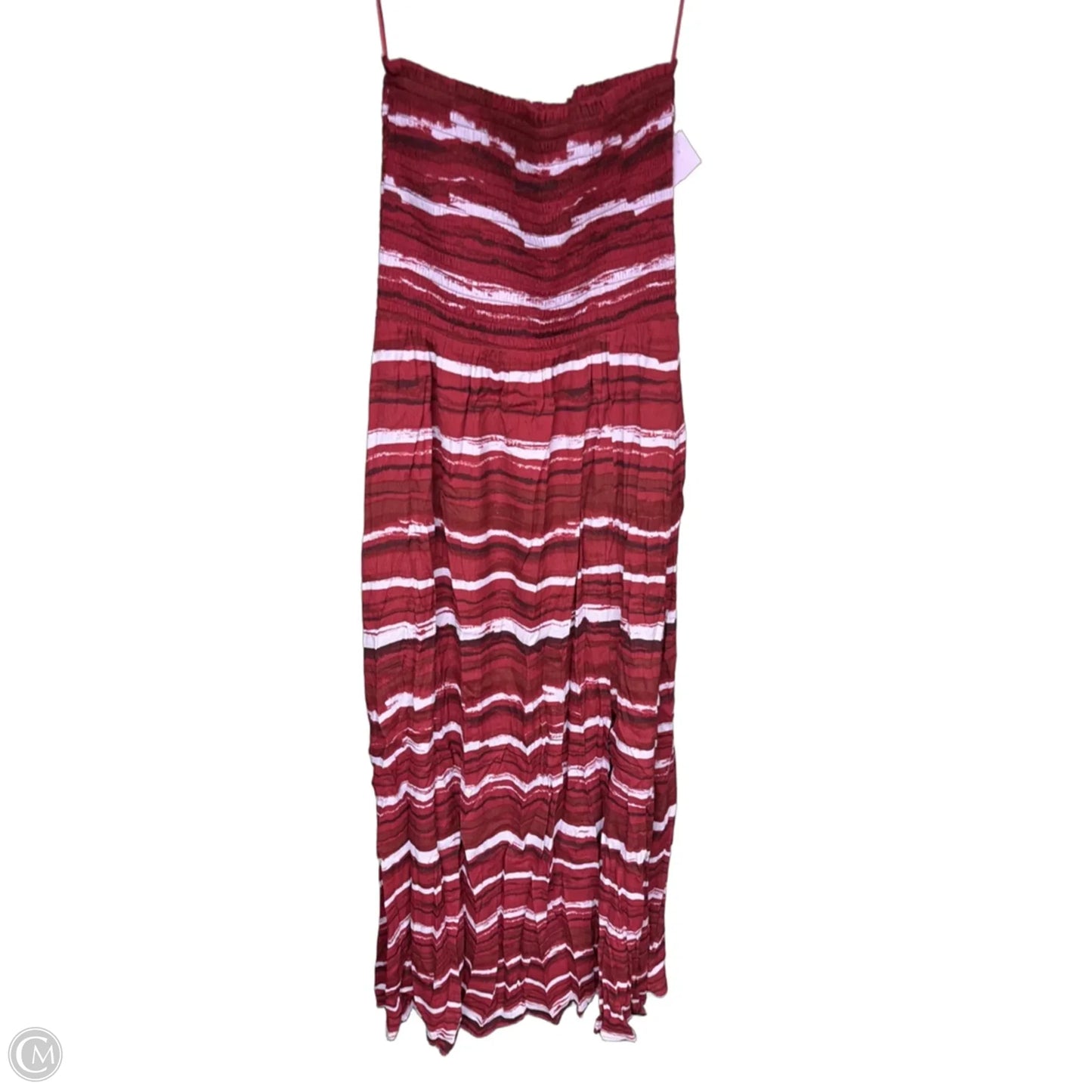 Dress Casual Maxi By Evereve In Red, Size: Xs