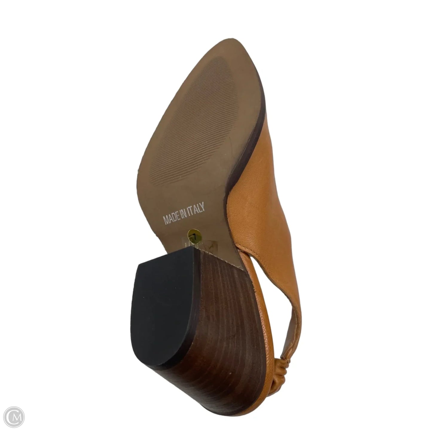 Shoes Heels Block By Sesto Meucci In Brown, Size: 7