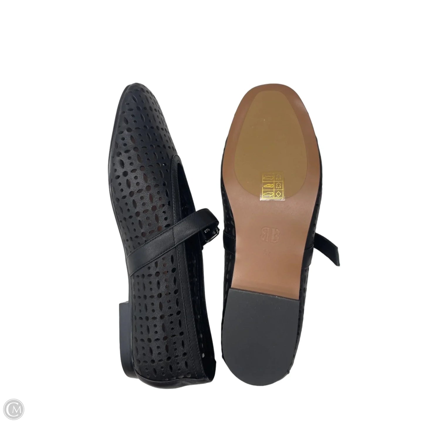 Shoes Flats By Clothes Mentor In Black, Size: 7
