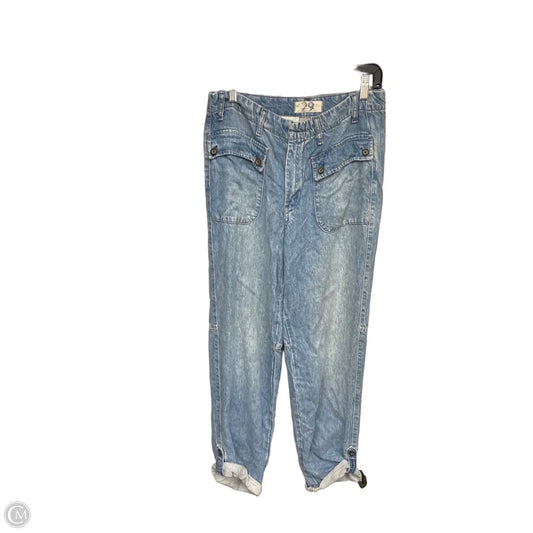 Jeans Straight By We The Free In Blue Denim, Size: 8