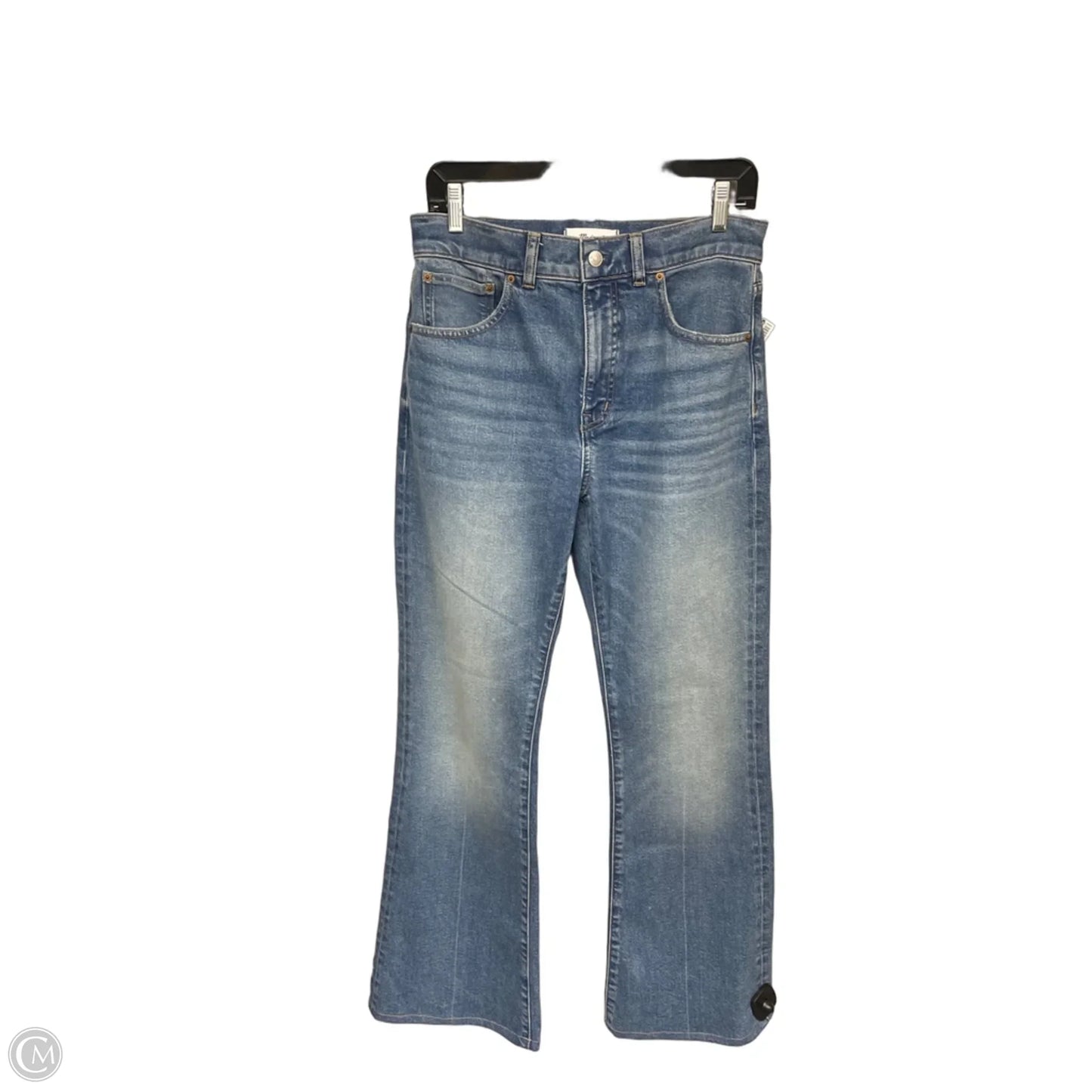 Jeans Flared By Madewell In Blue Denim, Size: 6