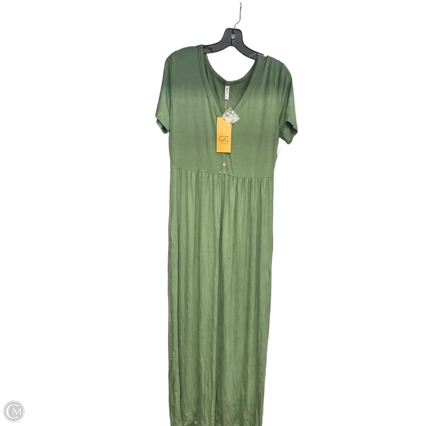 Dress Casual Maxi By Clothes Mentor In Green, Size: L