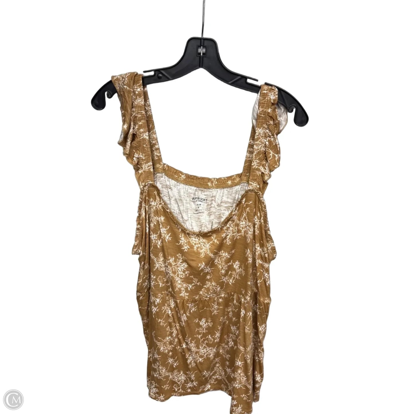 Top Sleeveless By Torrid In Floral Print, Size: 4x