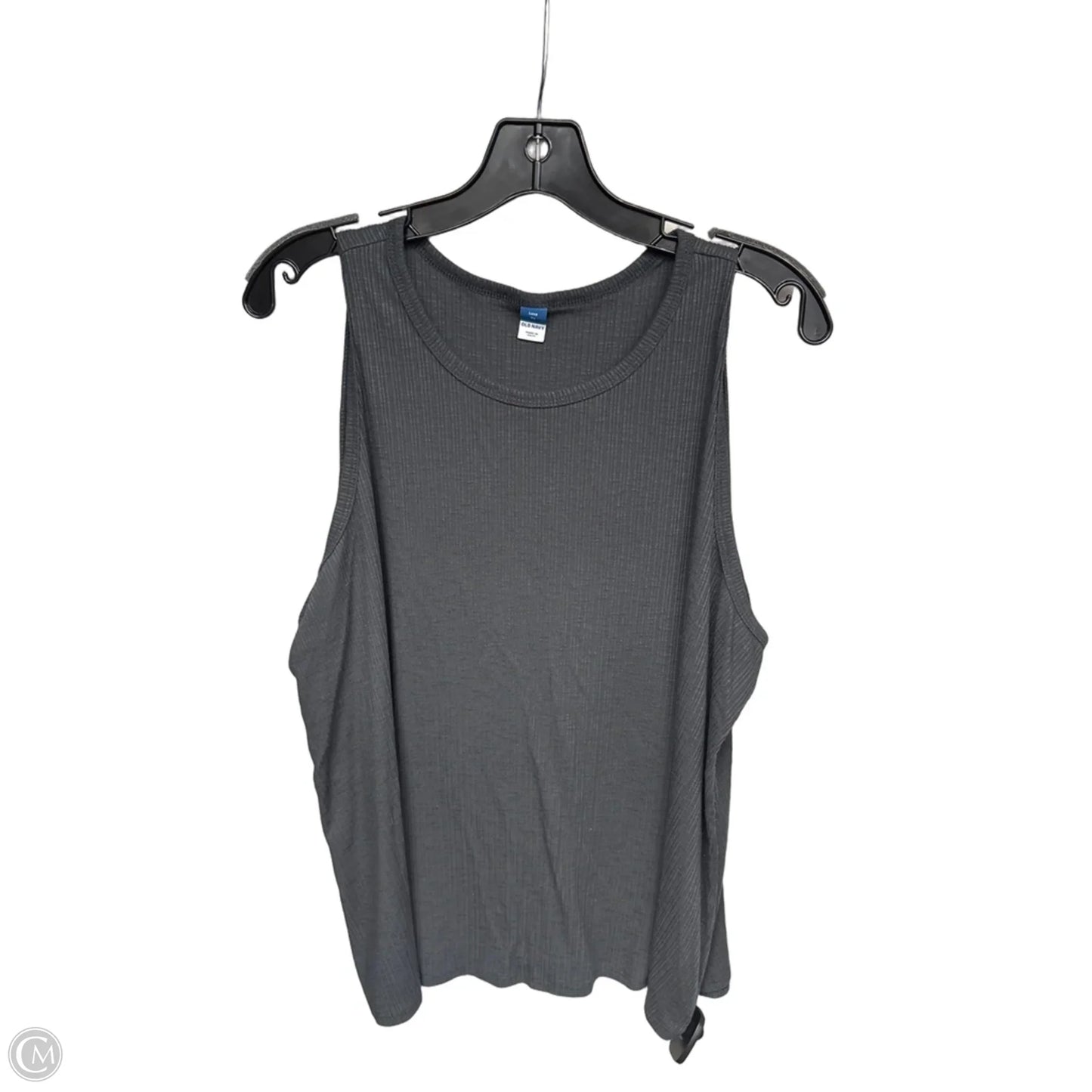 Top Sleeveless Basic By Old Navy In Grey, Size: Xl