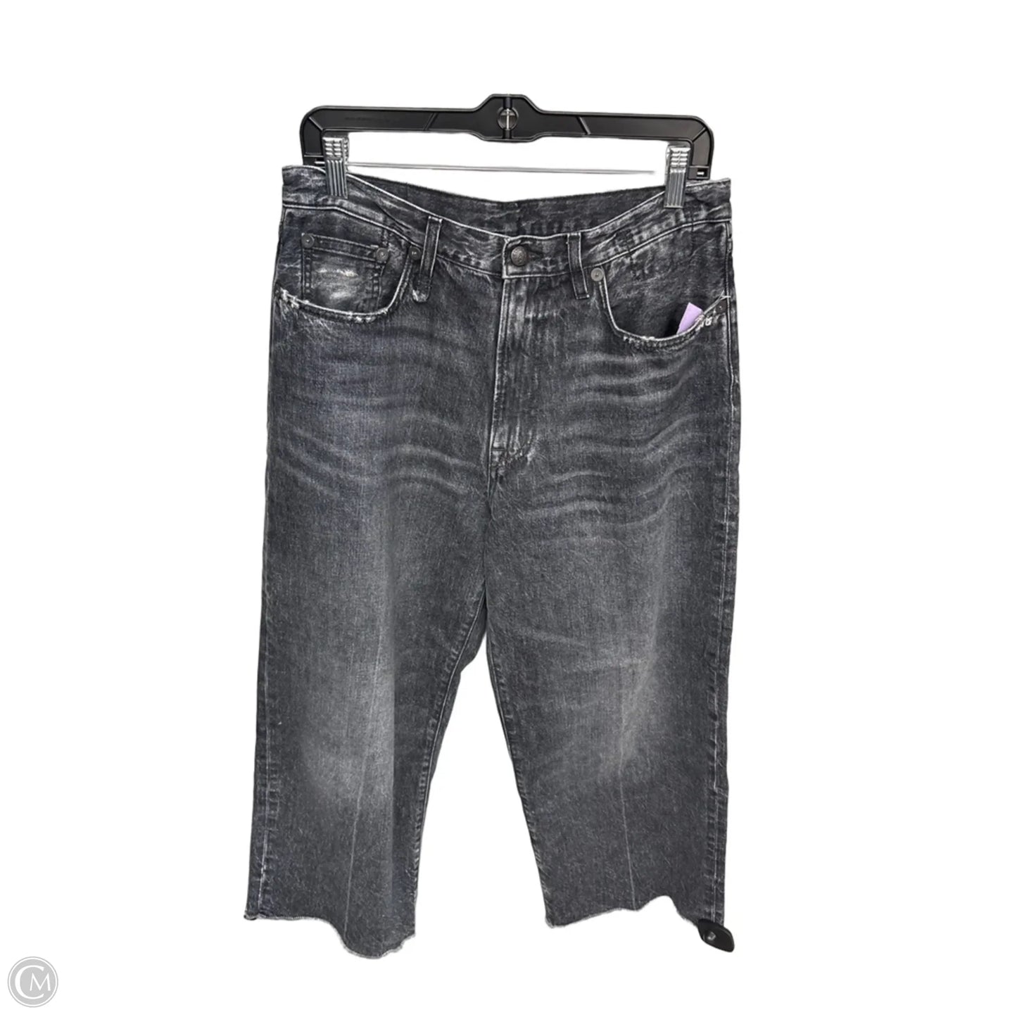 Jeans Wide Leg By Clothes Mentor In Black, Size: 4