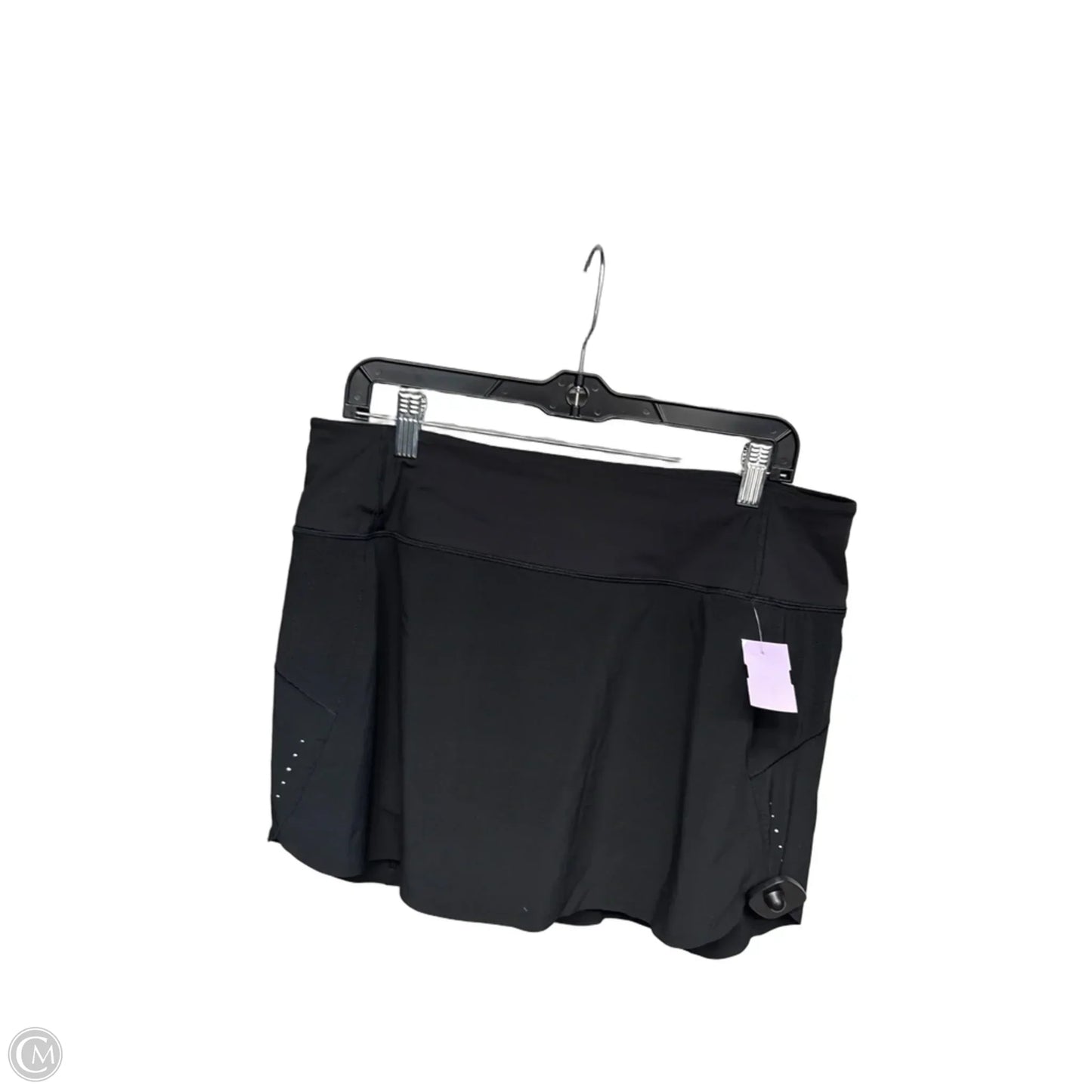 Athletic Skort By Athleta In Black, Size: L
