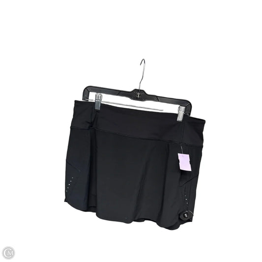 Athletic Skort By Athleta In Black, Size: L
