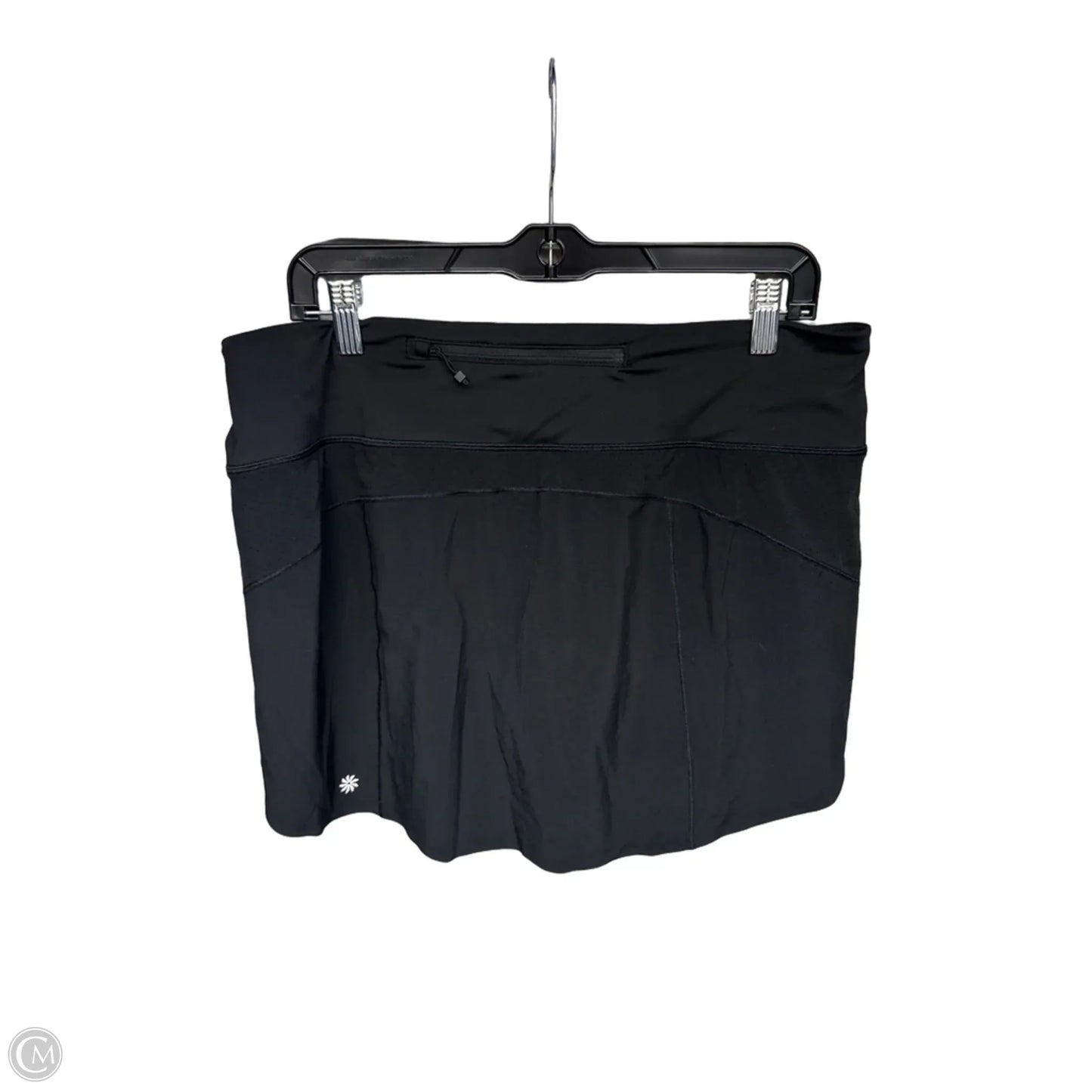 Athletic Skort By Athleta In Black, Size: L