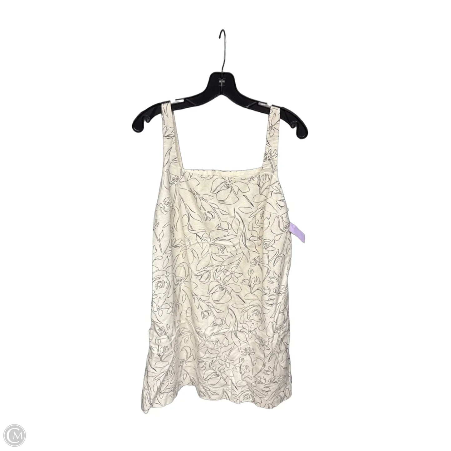 Dress Casual Short By A New Day In Cream, Size: M