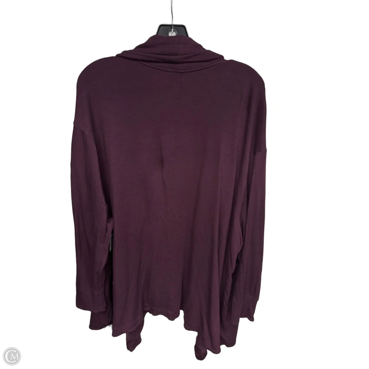 Cardigan By Athleta In Purple, Size: 2x