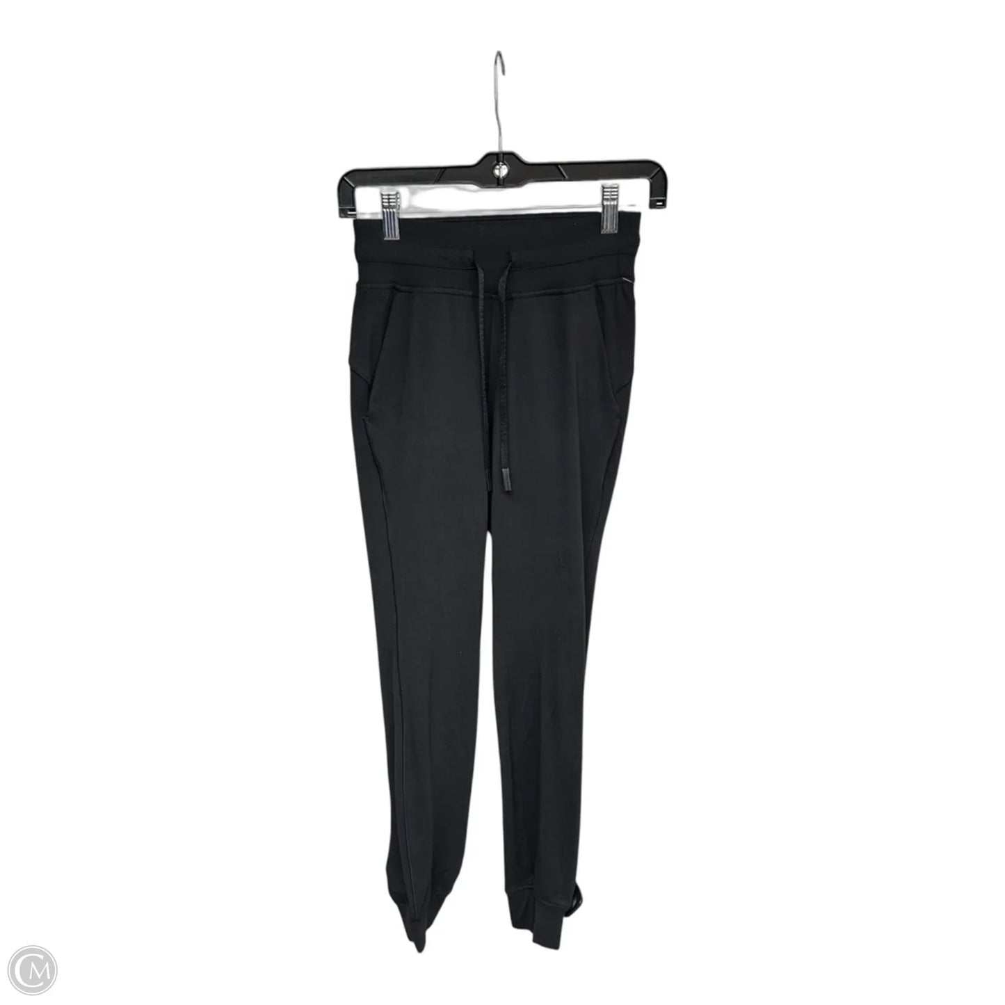 Athletic Pants By Lululemon In Black, Size: Xs