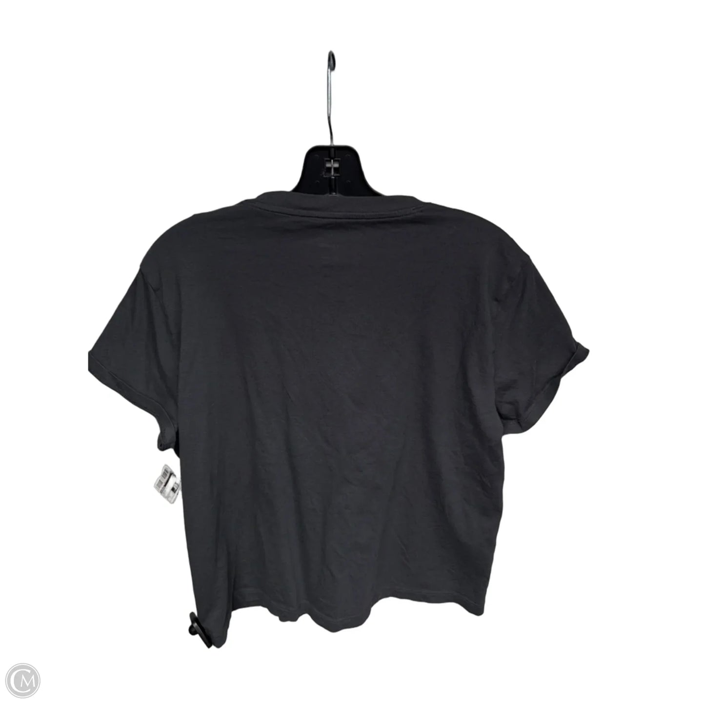 Top Short Sleeve Basic By Evereve In Grey, Size: L