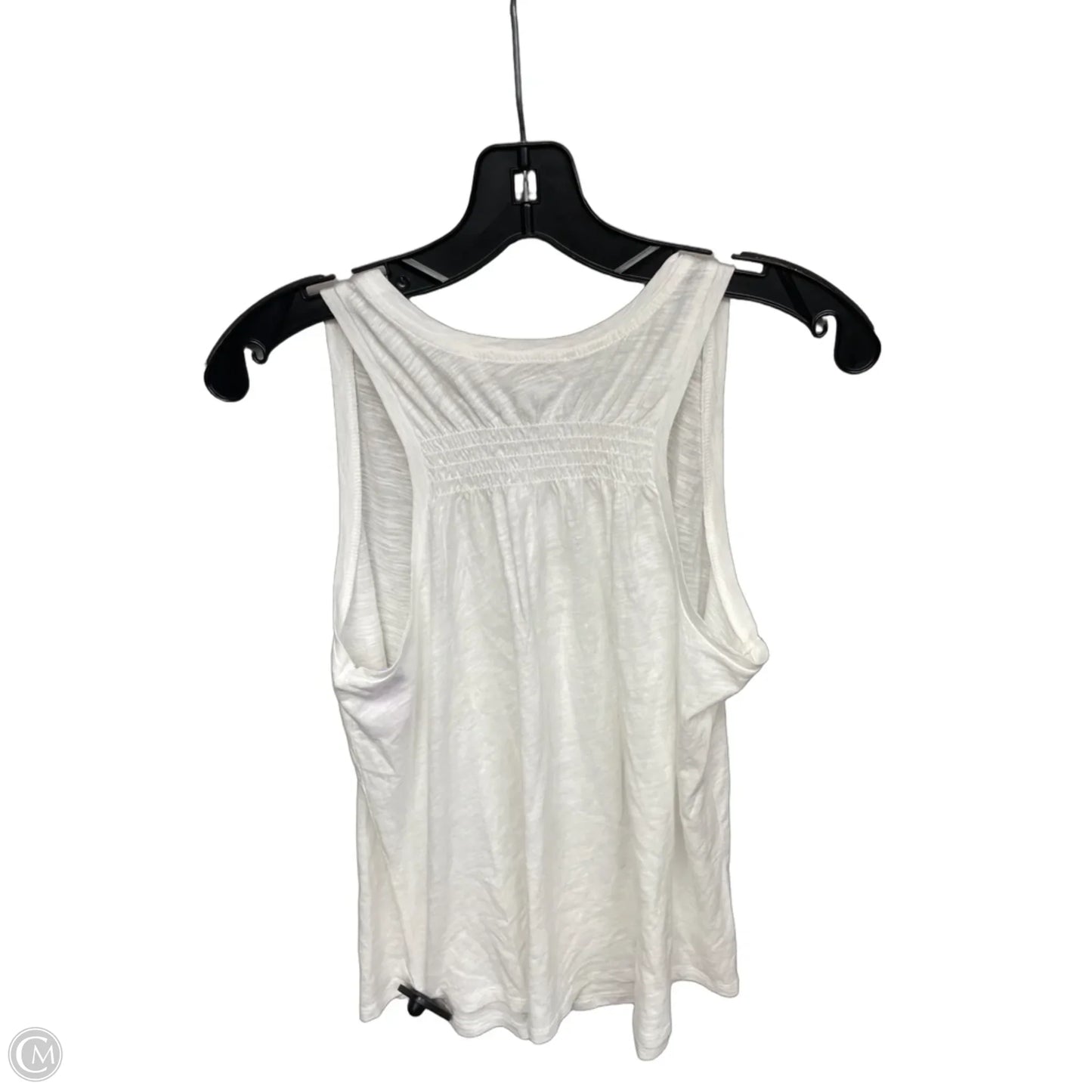 Top Sleeveless By Loft In White, Size: S
