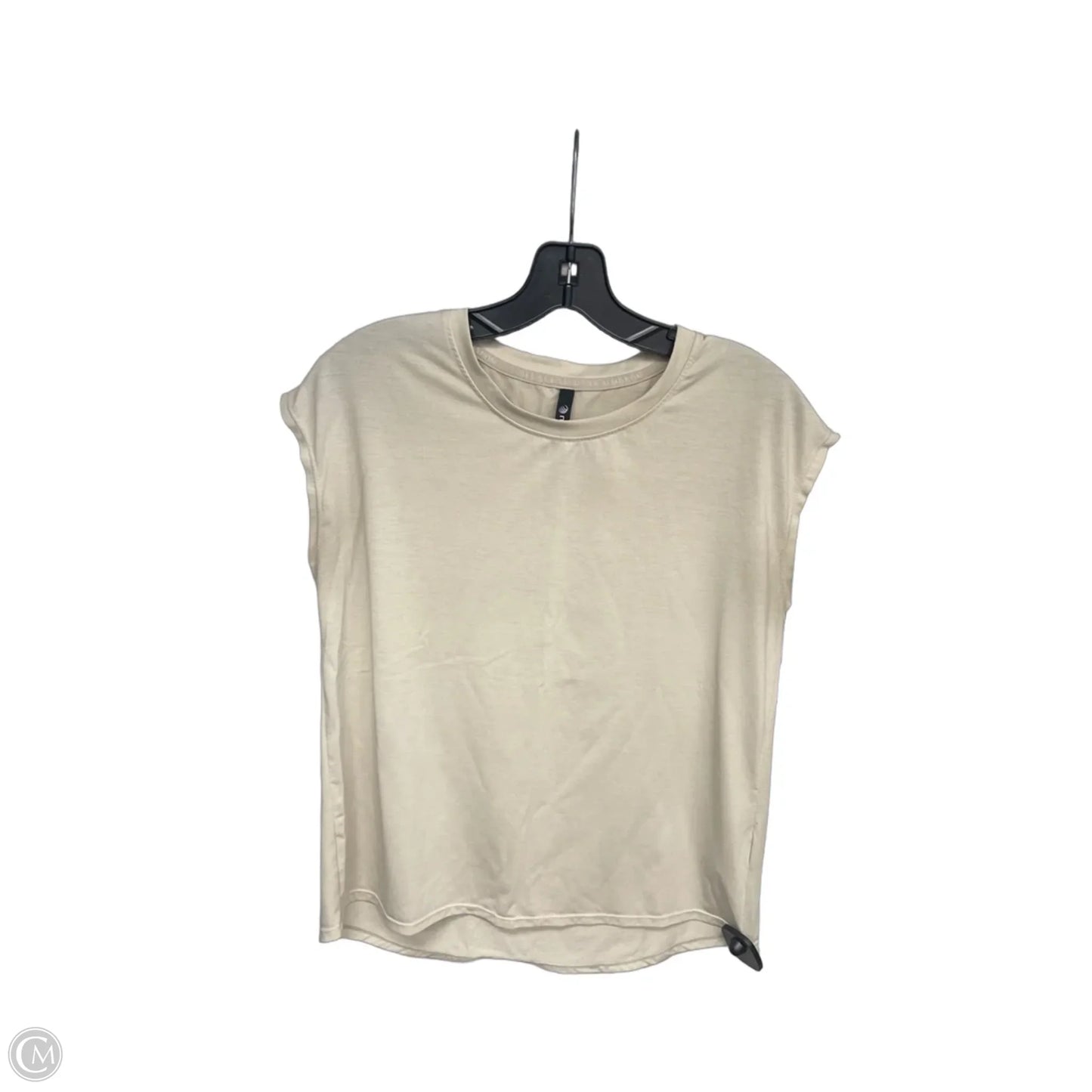 Top Short Sleeve By Mpg In Beige, Size: S