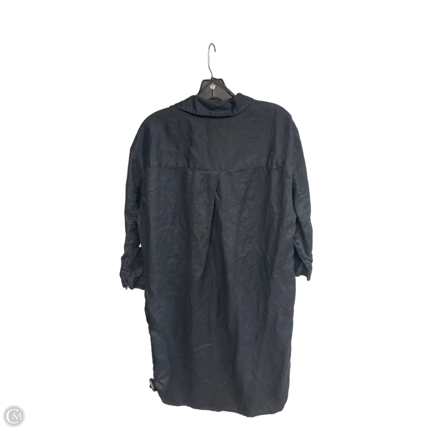 Dress Casual Midi By Clothes Mentor In Black, Size: L