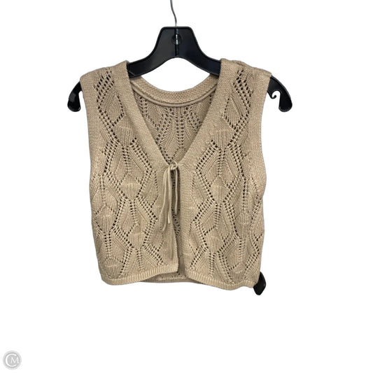Top Sleeveless By Vero Moda In Brown, Size: S