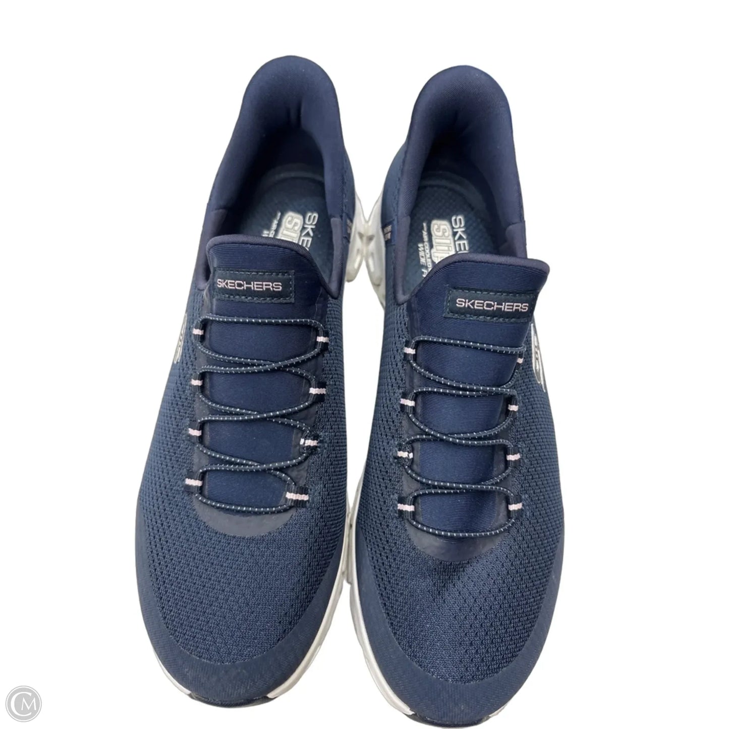 Shoes Athletic By Skechers In Blue, Size: 11