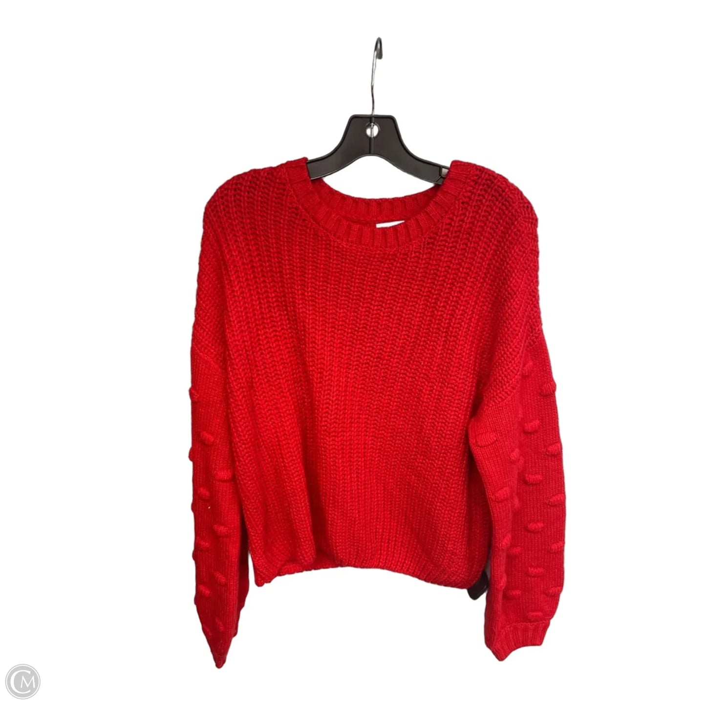 Sweater By Jessica Simpson In Red, Size: L