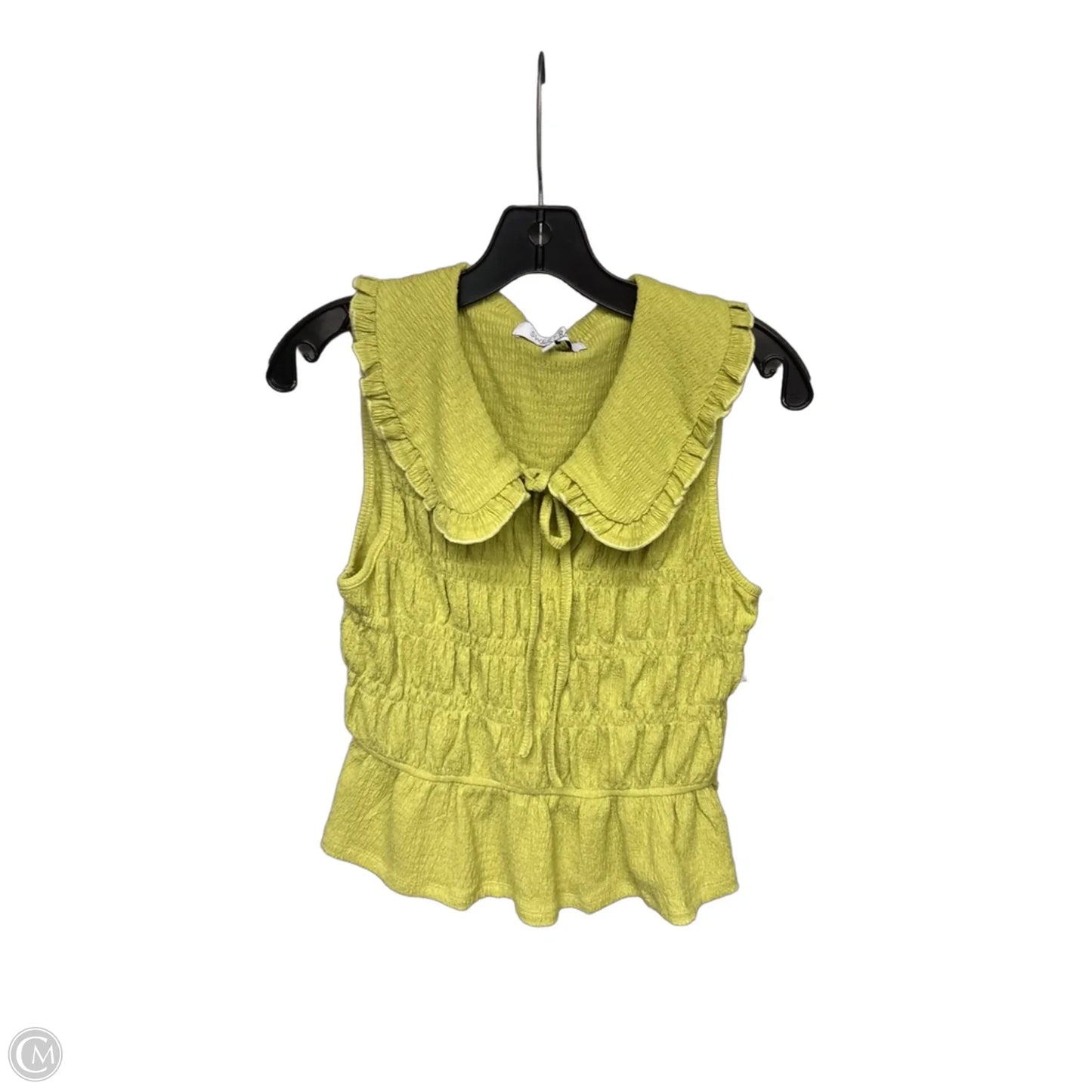 Top Sleeveless By Sweet Rain In Green, Size: M