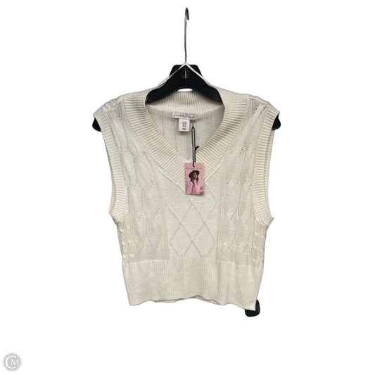 Top Sleeveless By Sincerely Jules In Cream, Size: Xs