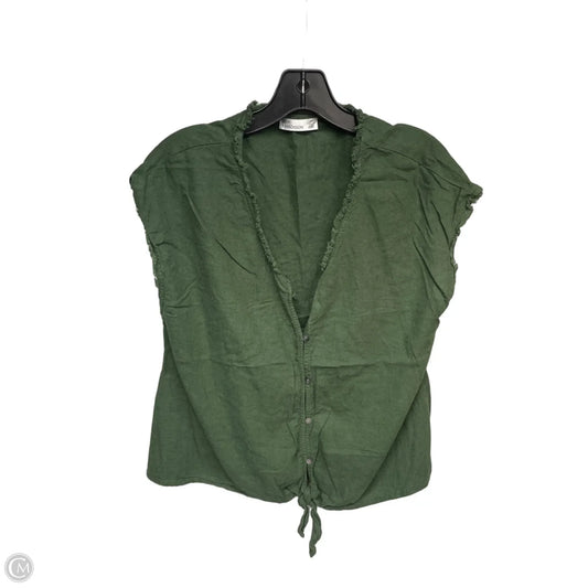 Top Short Sleeve By 89th And Madison In Green, Size: M