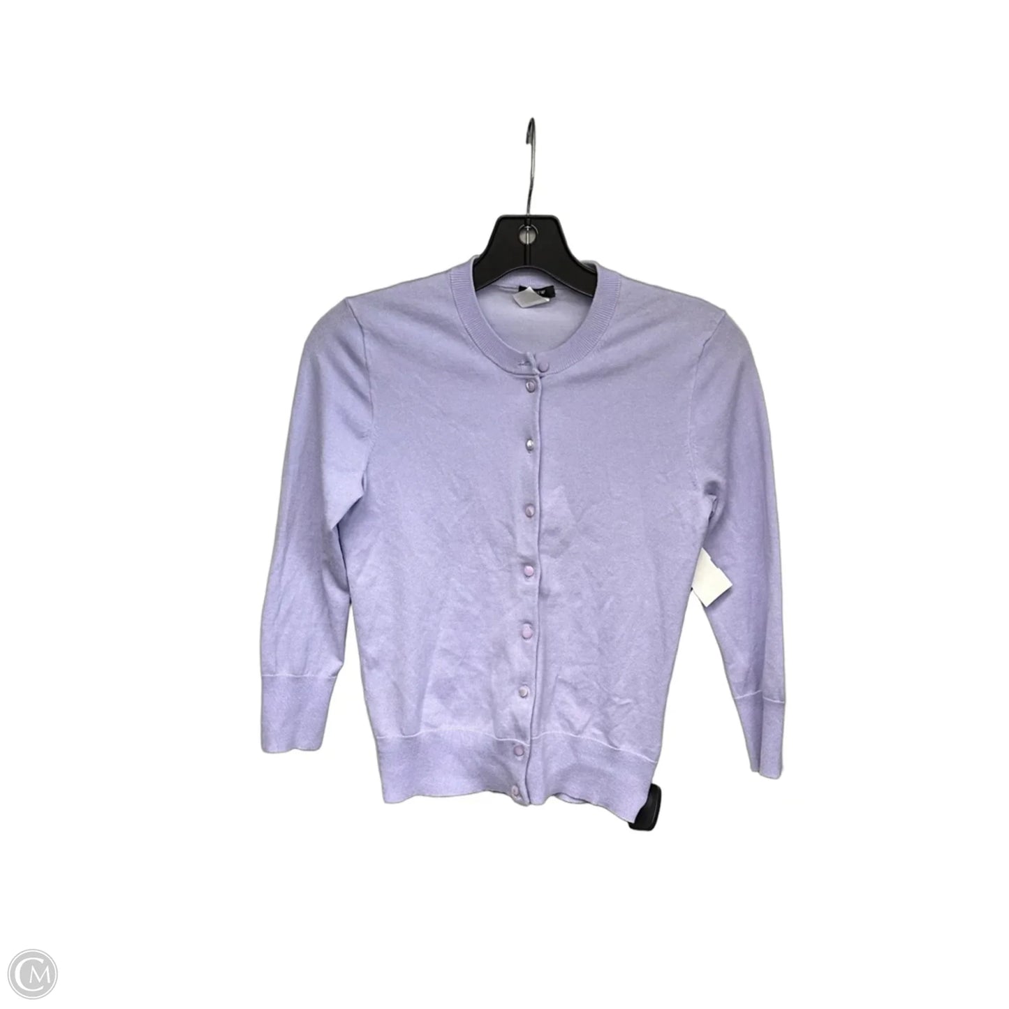 Cardigan By J. Crew In Purple, Size: Xs