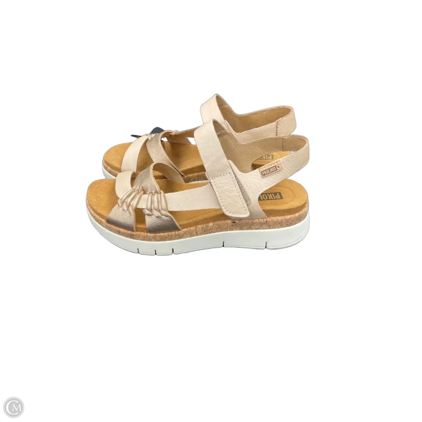 Sandals Flats By Pikolinos In Tan, Size: 8
