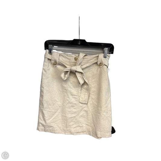 Skirt Mini & Short By Universal Thread In Beige, Size: Xs