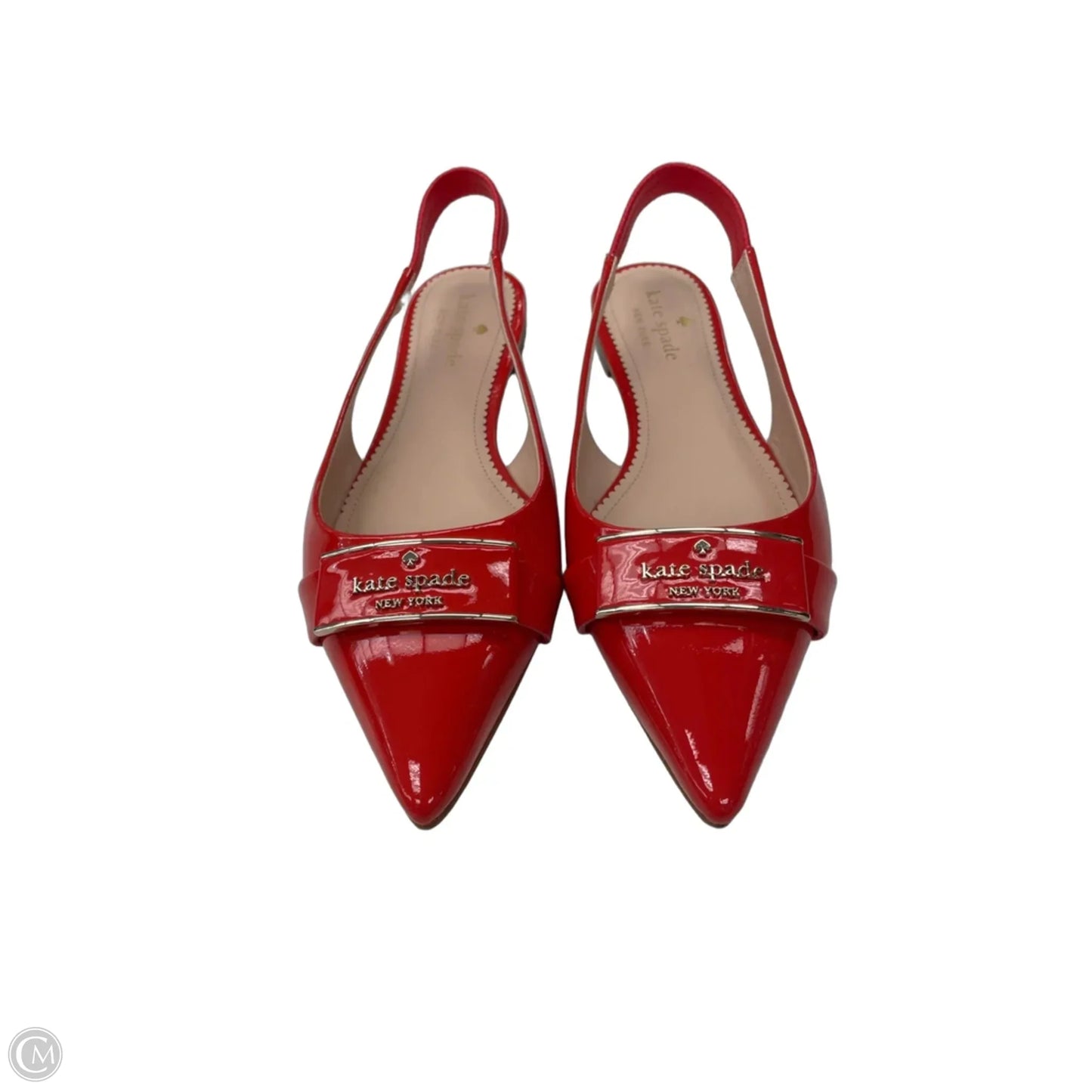 Shoes Designer By Kate Spade In Orange, Size: 8.5