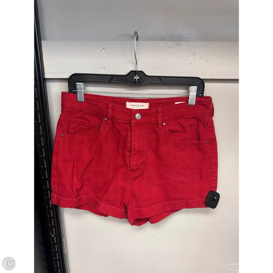 Shorts By Peace Love World In Red, Size: 10