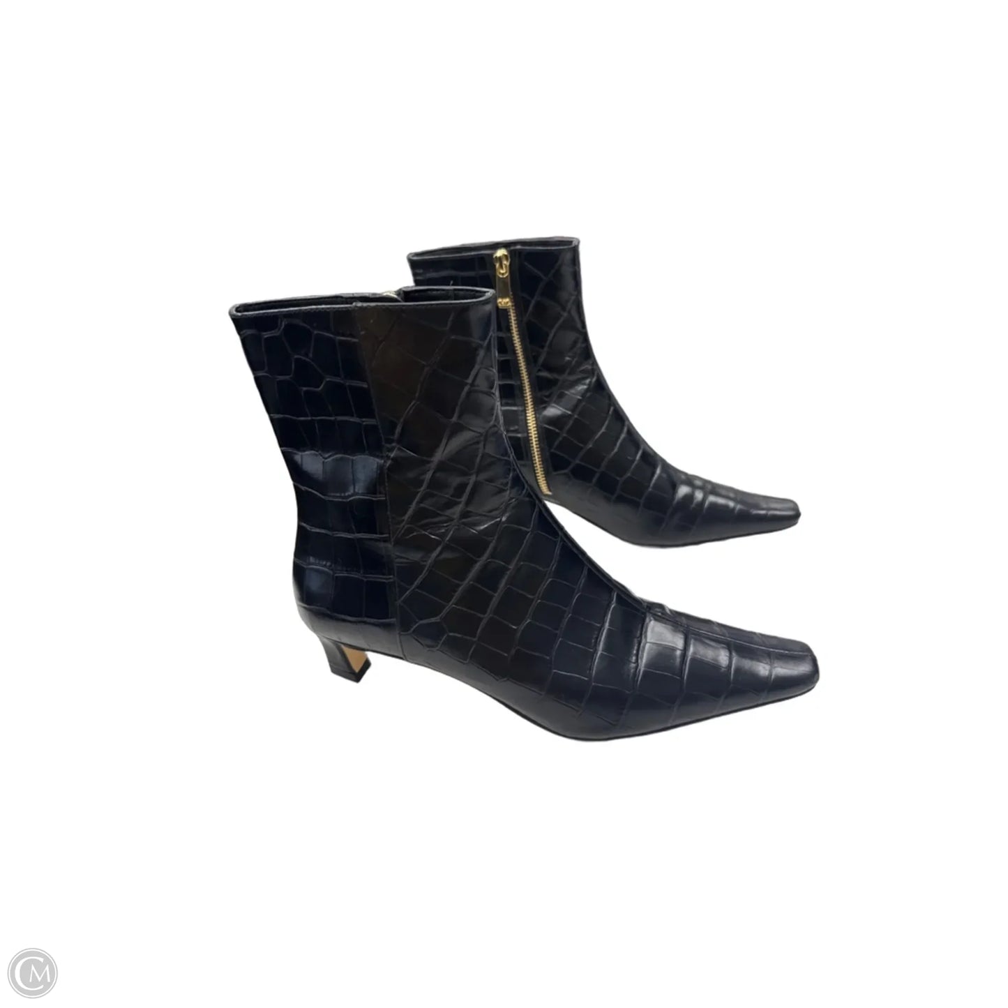 Boots Ankle Heels By Michael By Michael Kors In Black, Size: 8.5