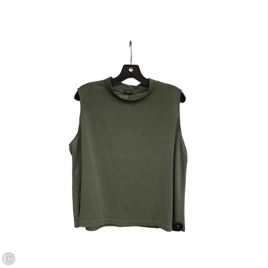 Top Sleeveless By Clothes Mentor In Green, Size: Xxl