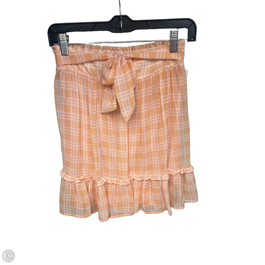 Skirt Mini & Short By Lc Lauren Conrad In Orange, Size: Xs