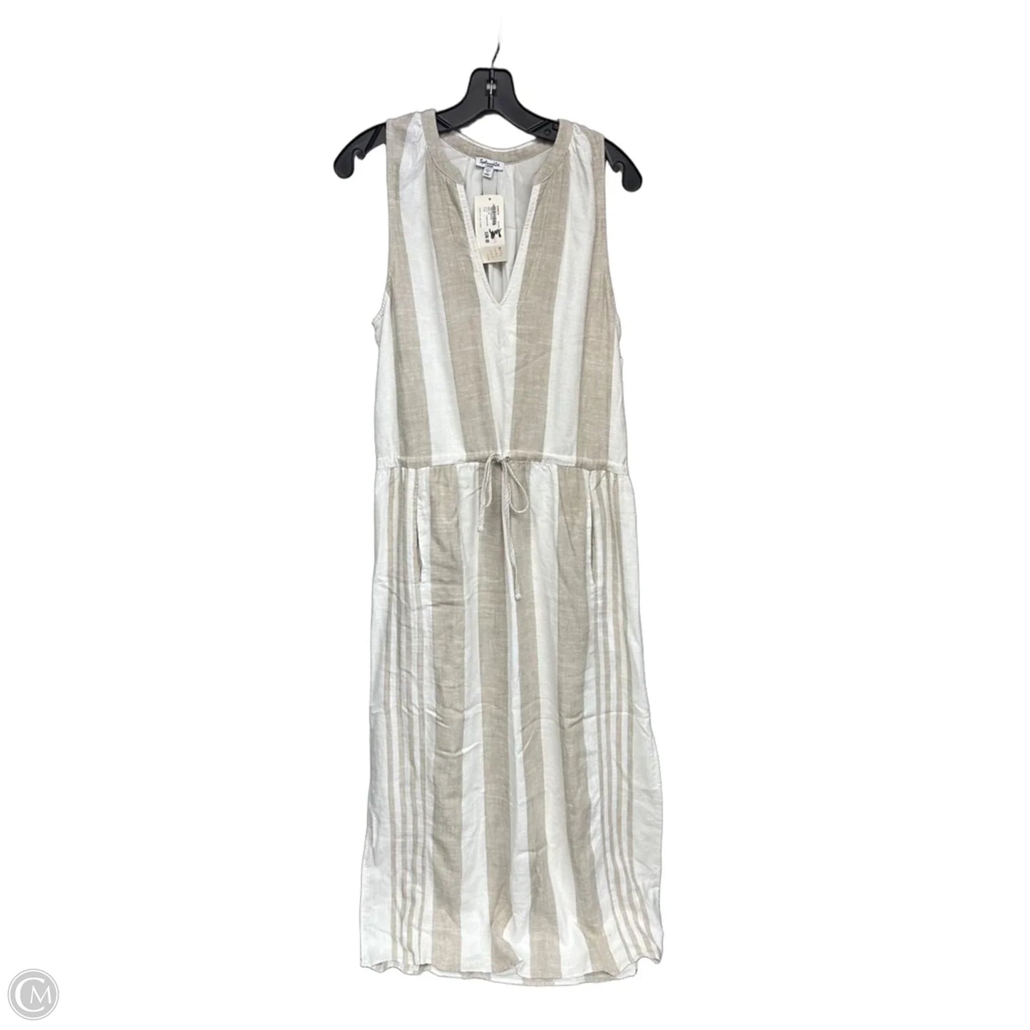 Dress Casual Maxi By Splendid In Striped Pattern, Size: L