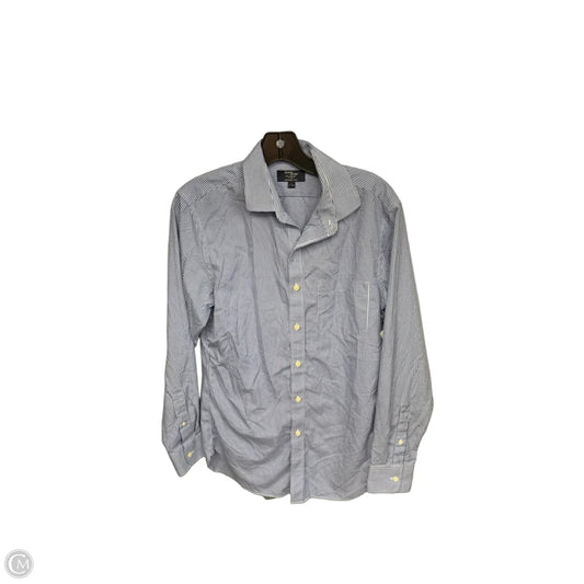 Top Long Sleeve By J. Crew In Blue & White, Size: S
