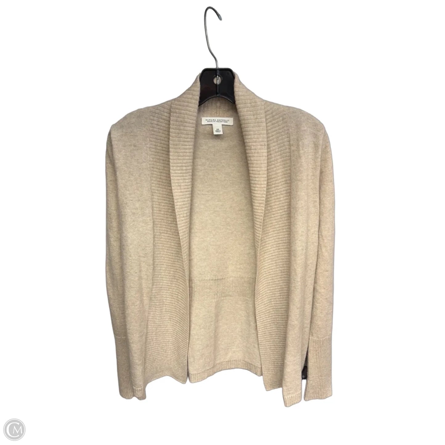 Cardigan By Banana Republic In Tan, Size: Xs