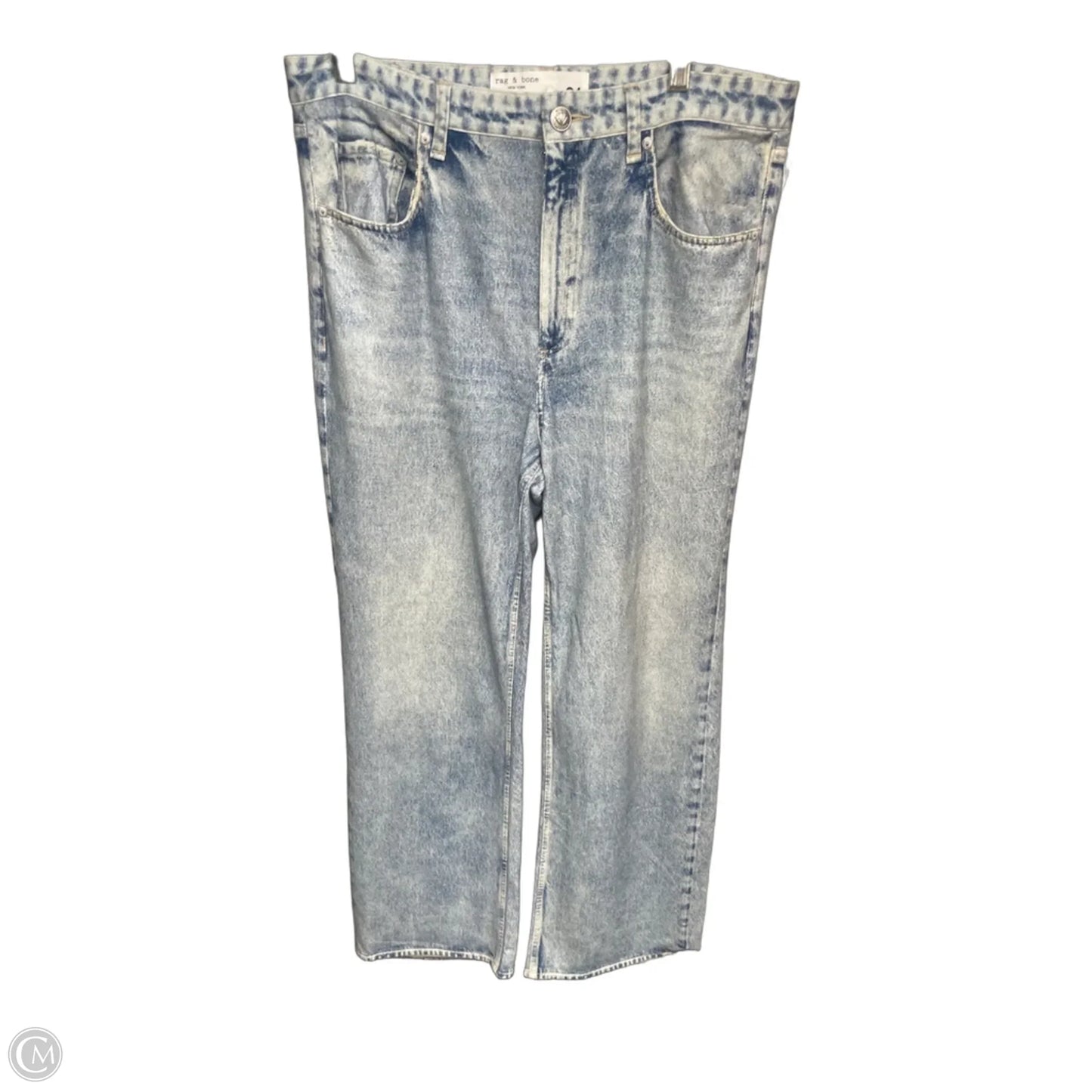 Jeans Designer By Rag And Bone In Blue, Size: 12