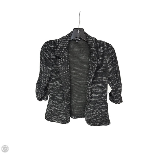 Blazer By Originality In Black & White, Size: Xs