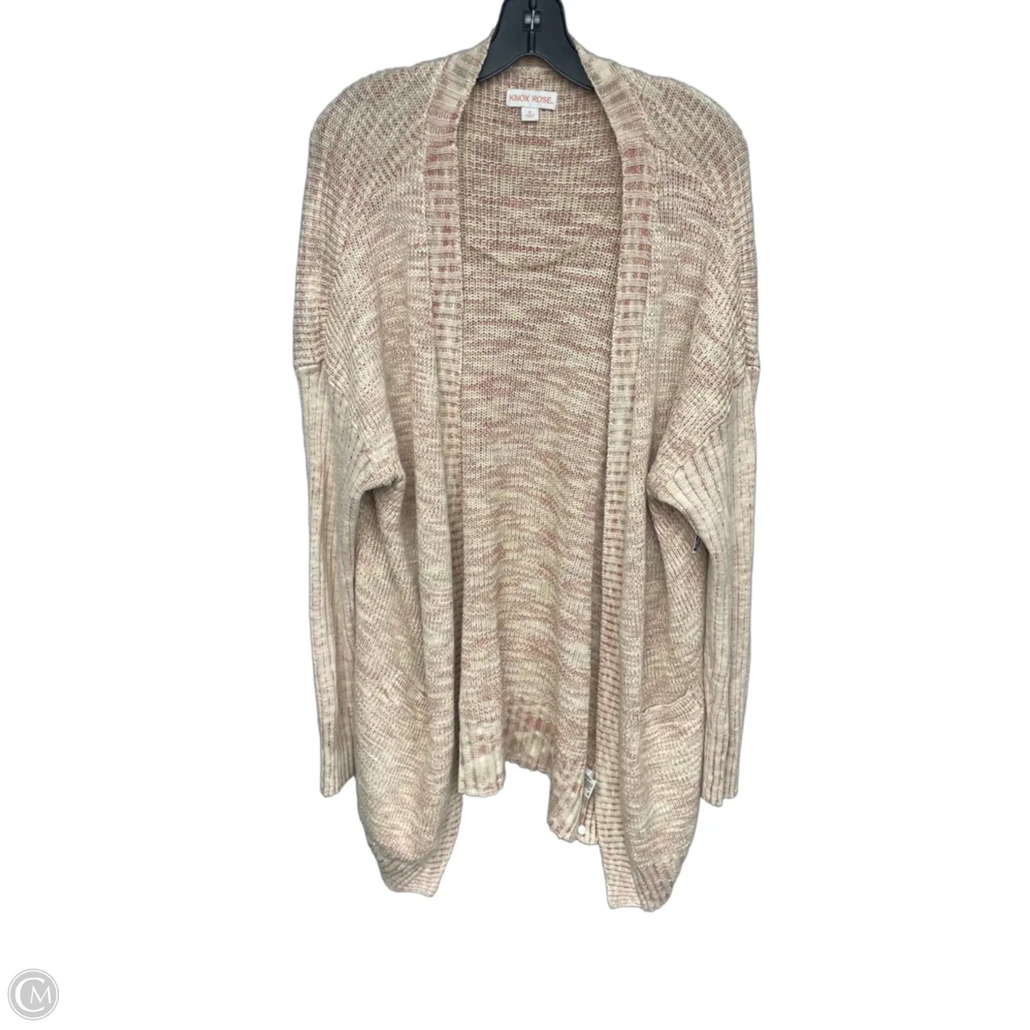 Cardigan By Knox Rose In Orange, Size: Xl