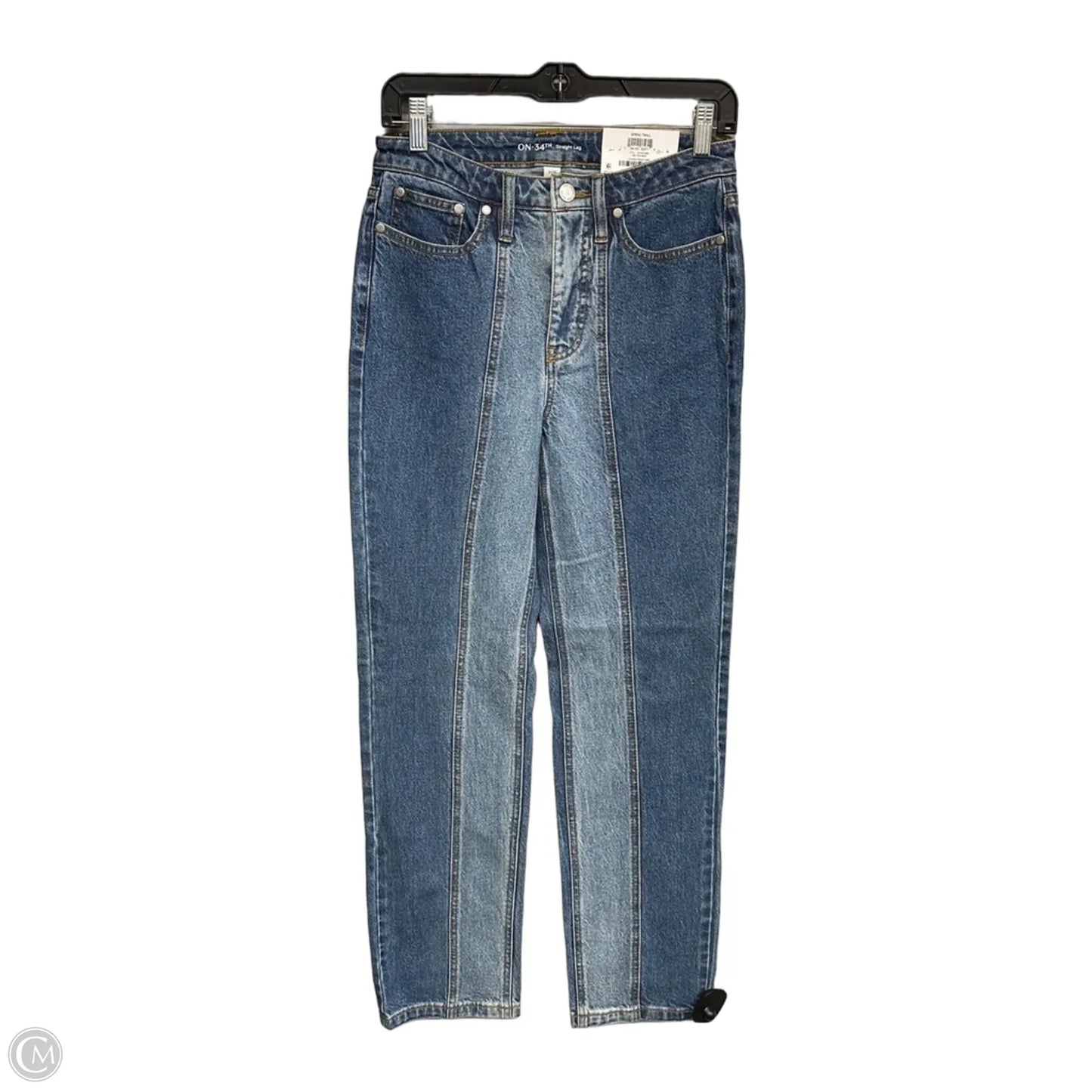 Jeans Straight By On 34th In Blue Denim, Size: 2
