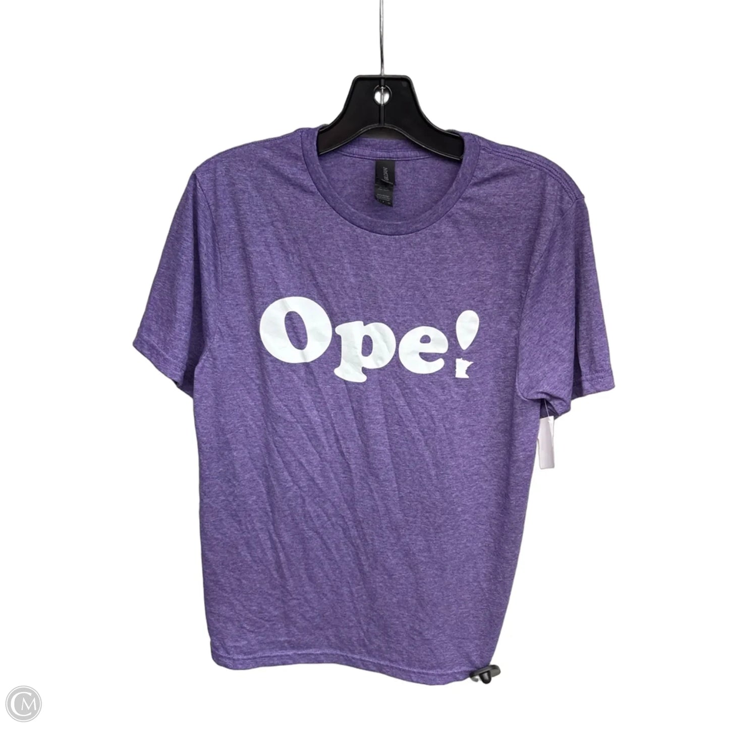 Top Short Sleeve Basic By Gildan In Purple, Size: S