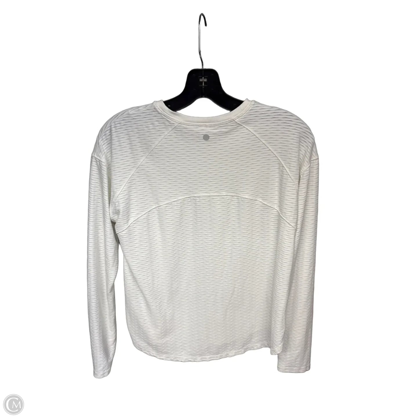 Athletic Top Long Sleeve Crewneck By Calia In White, Size: Xs