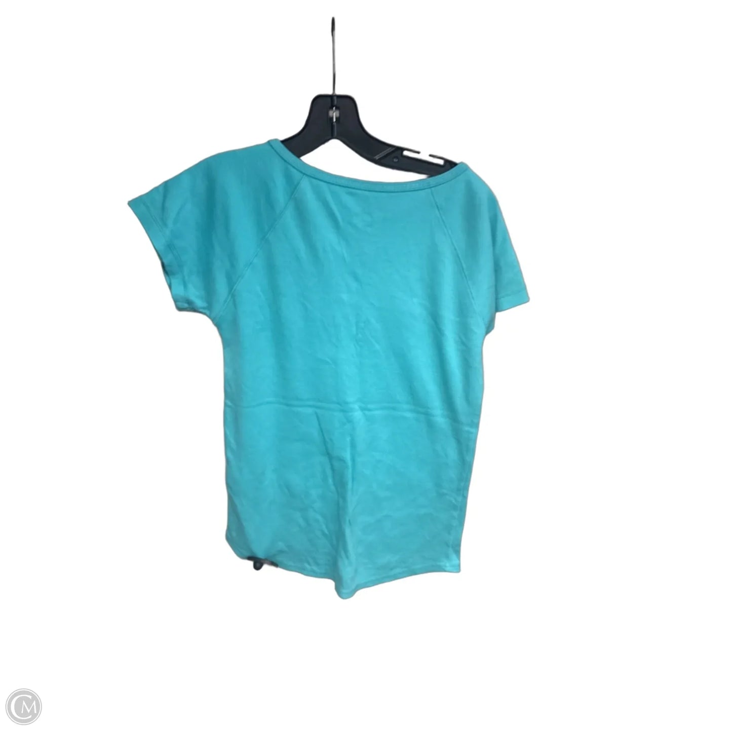 Top Short Sleeve Basic By Cabelas In Blue, Size: M