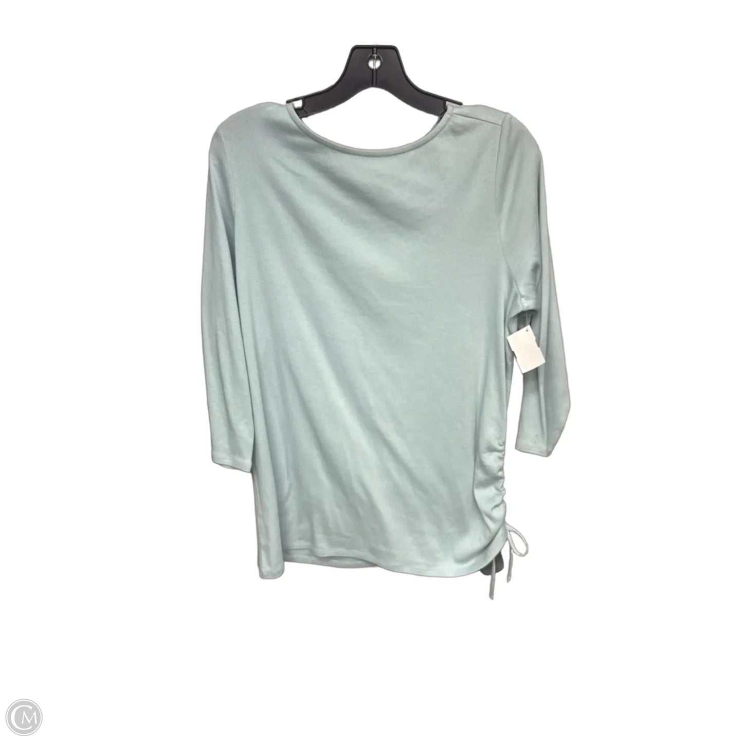 Top 3/4 Sleeve By Pure Jill In Blue, Size: M