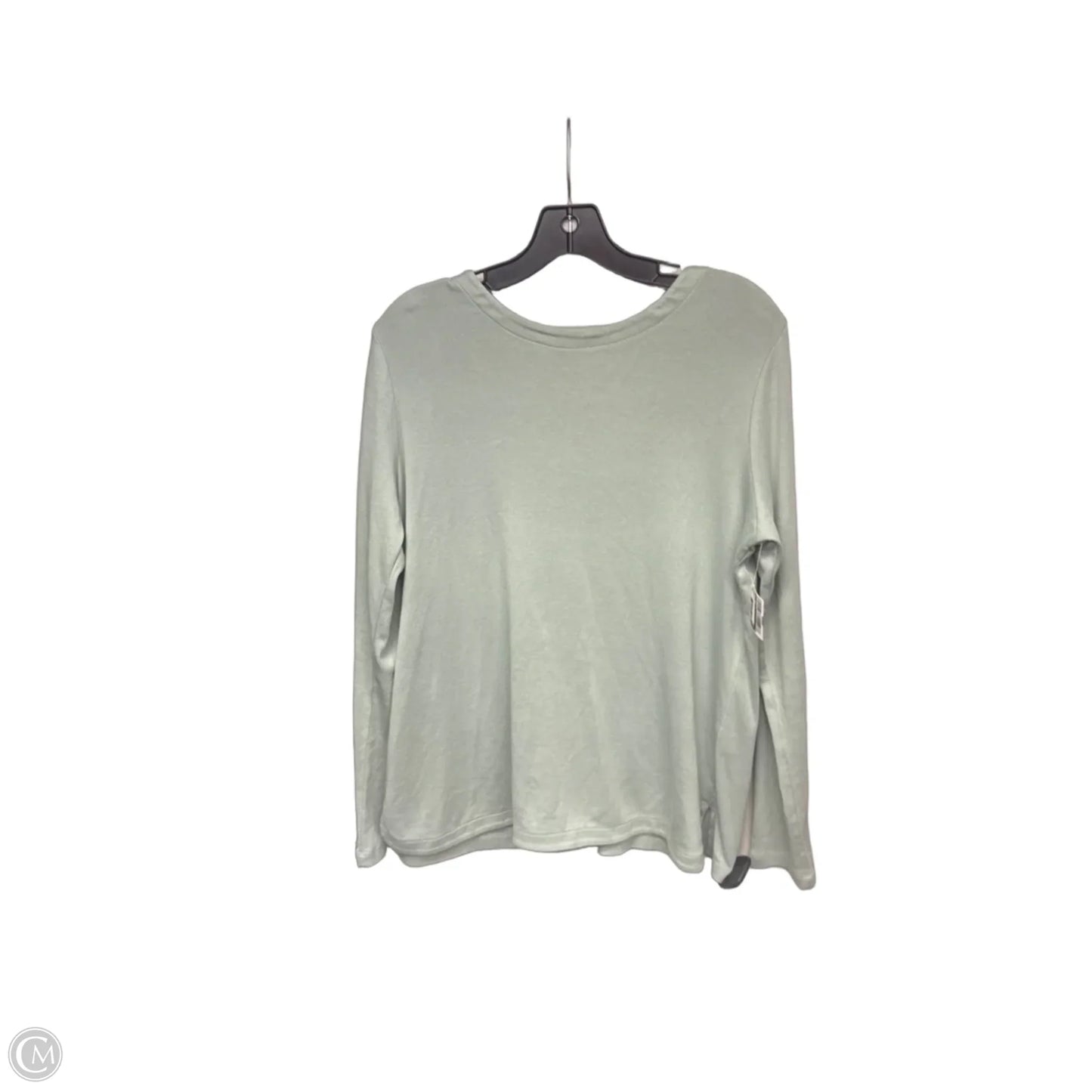 Top Long Sleeve By J. Jill In Green, Size: M