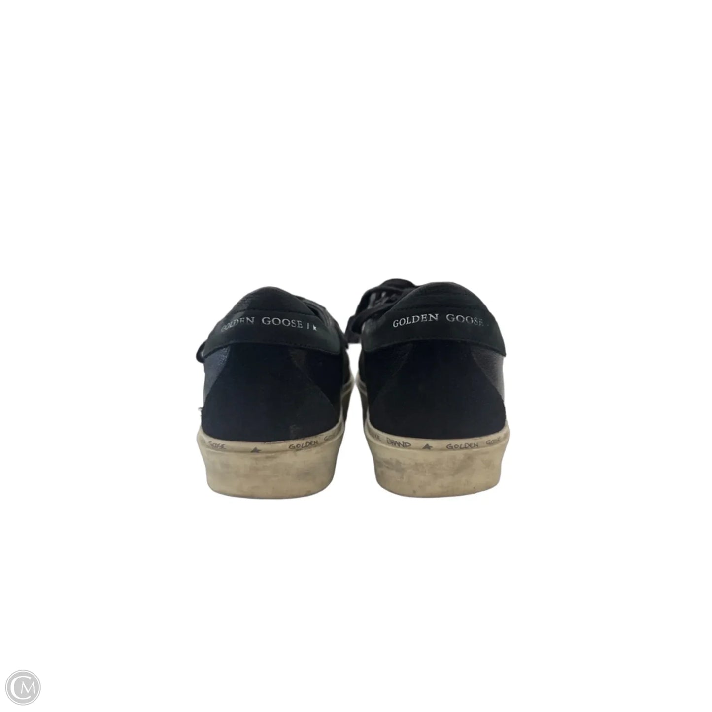 Shoes Luxury Designer By Golden Goose In Black, Size: 9